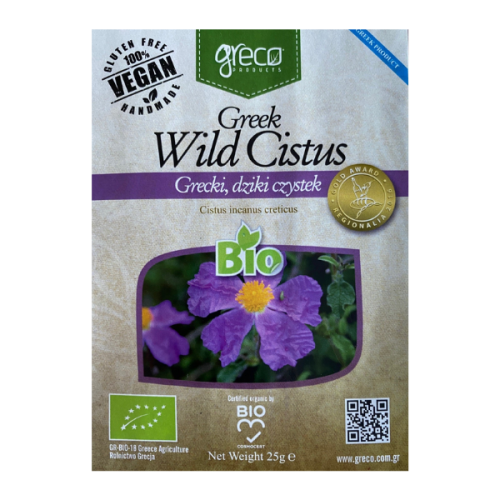 Grecki dziki czystek (herbatka ziołowa) BIO Greco 25g