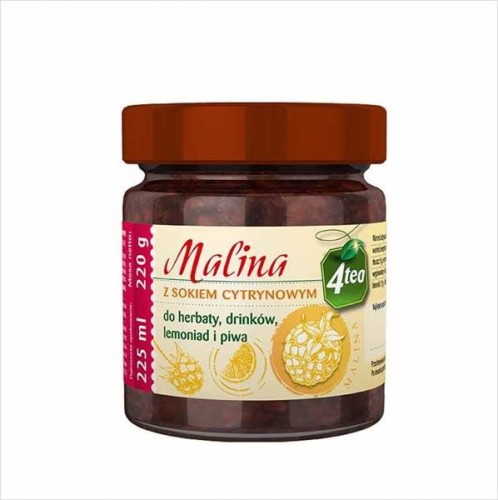Malina z sokiem cytrynowym 4tea 225ml