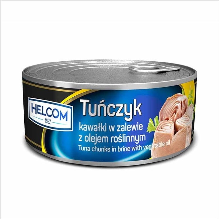 Tuńczyk kawałki w zalewie Helcom 170g