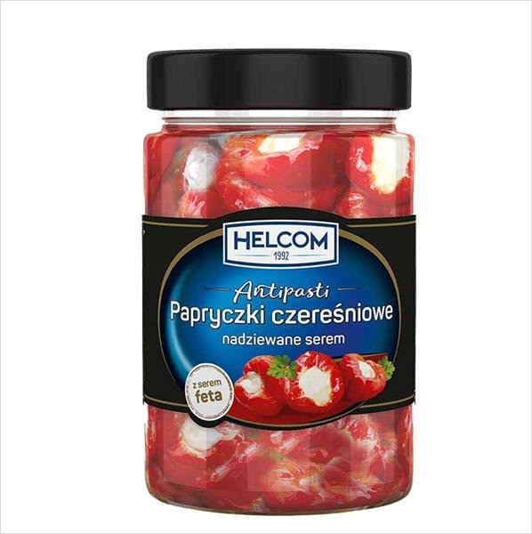 Papryczki czereśniowe nadziewane serem Helcom 327ml