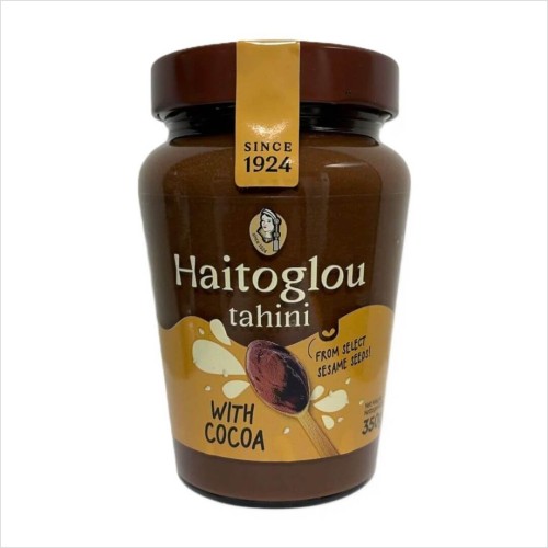 Miazga sezamowa Tahini z kakao Haitoglou 350g
