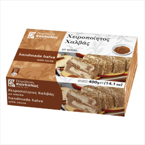 Chałwa sezamowa z żurawiną, aronią i jagodami goi Olympos 250g