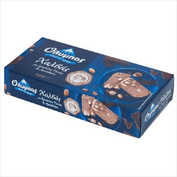 Chałwa sezamowa z kakao Haitoglou 400g