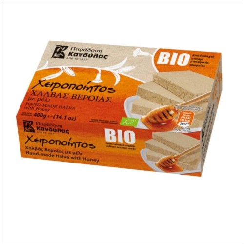 Grecka, ekologiczna chałwa z miodem Kandylas 400g.jpg