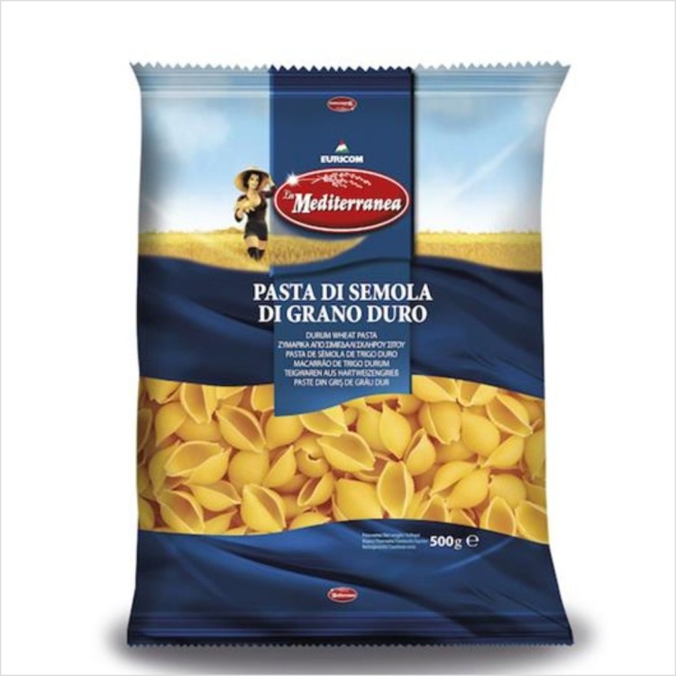 Makaron muszelki conchiglie Mediterranea 500g.jpg