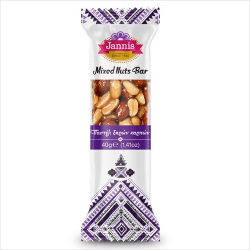 Baton z orzechami 40g Jannis.jpg