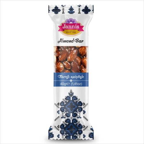 Baton z migdałami 40g Jannis.jpg