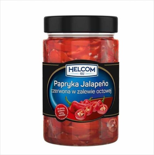 Papryka jalapeno czerwona w zalewie Helcom 327ml