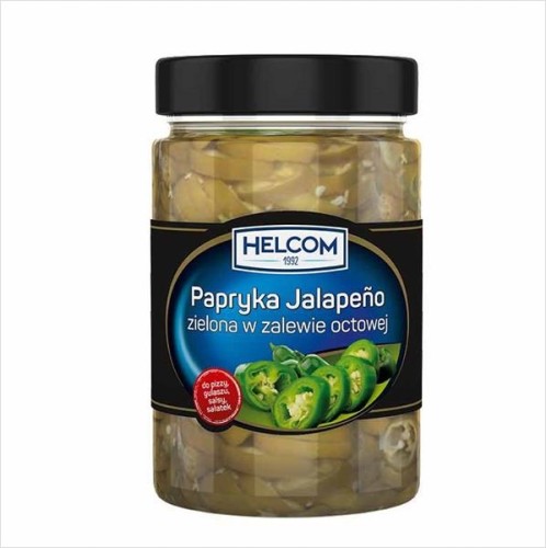 Papryka Jalapeno zielona w zalewie octowej Helcom 327ml