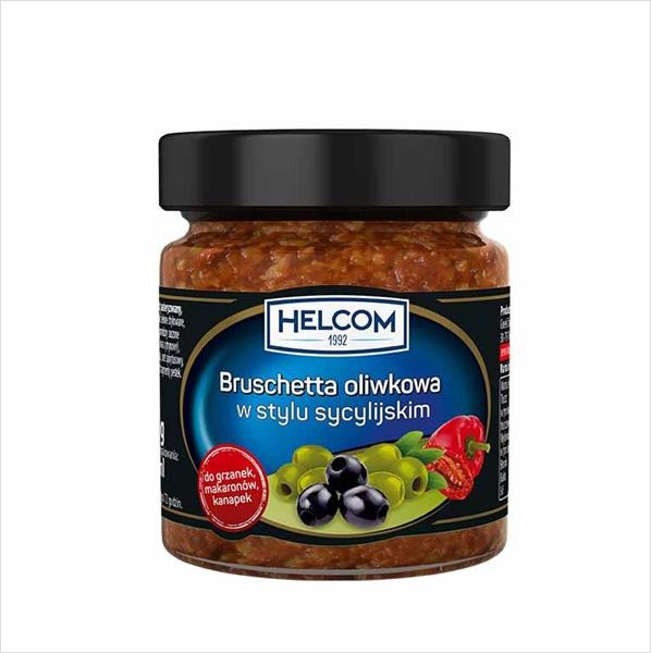Bruschetta oliwkowa sycylijska Helcom 190g