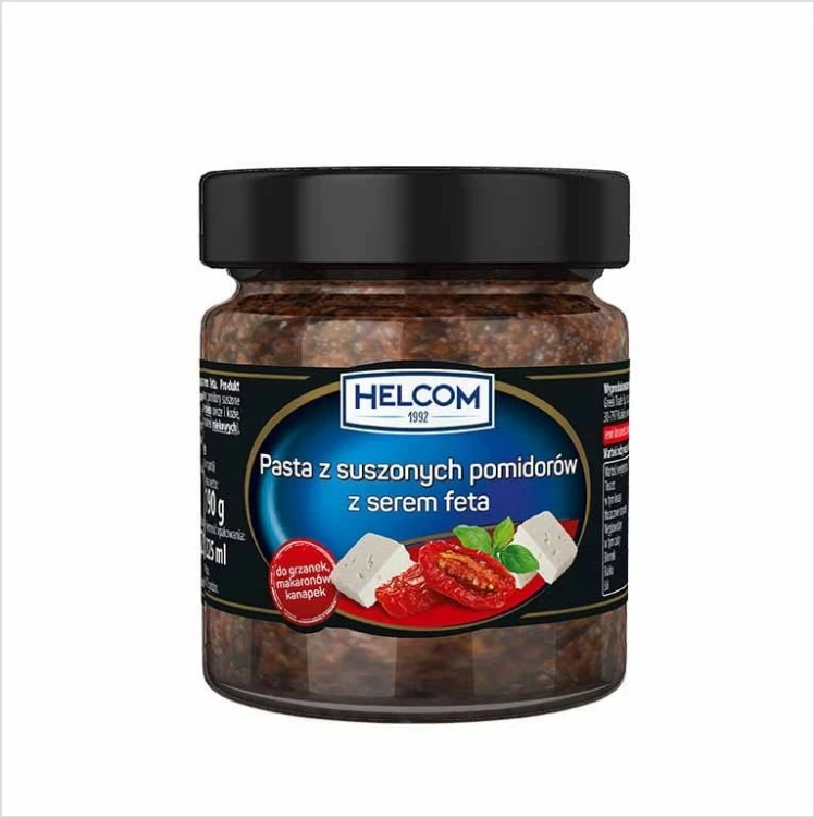 Pasta z suszonych pomidorów z fetą Helcom 190g