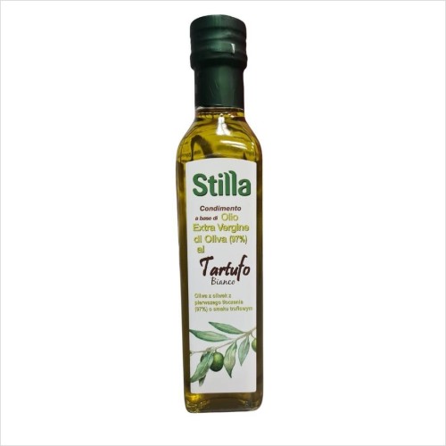 Włoska oliwa Extra Virgin z aromatem białych trufli Stilla 250ml.jpg