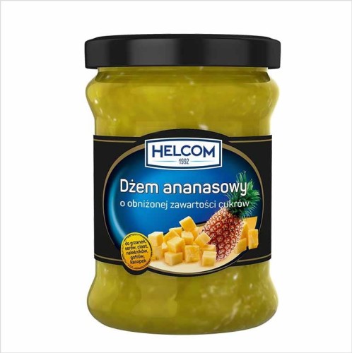 Dżem ananasowy niskosłodzony Helcom 320g