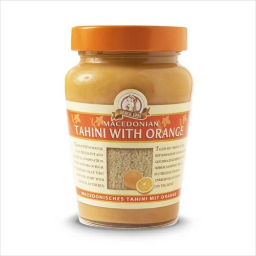 Miazga sezamowa Tahini z pomarańczą Haitoglou 300g.jpg