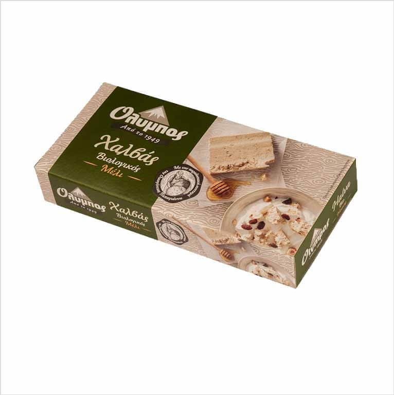 Chałwa sezamowa ekologiczna z miodem Olympos 250g.jpg