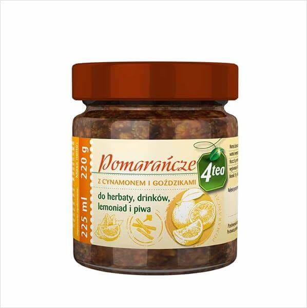 Pomarańcze z cynamonem i goździkami 4TEA 225ml.jpg