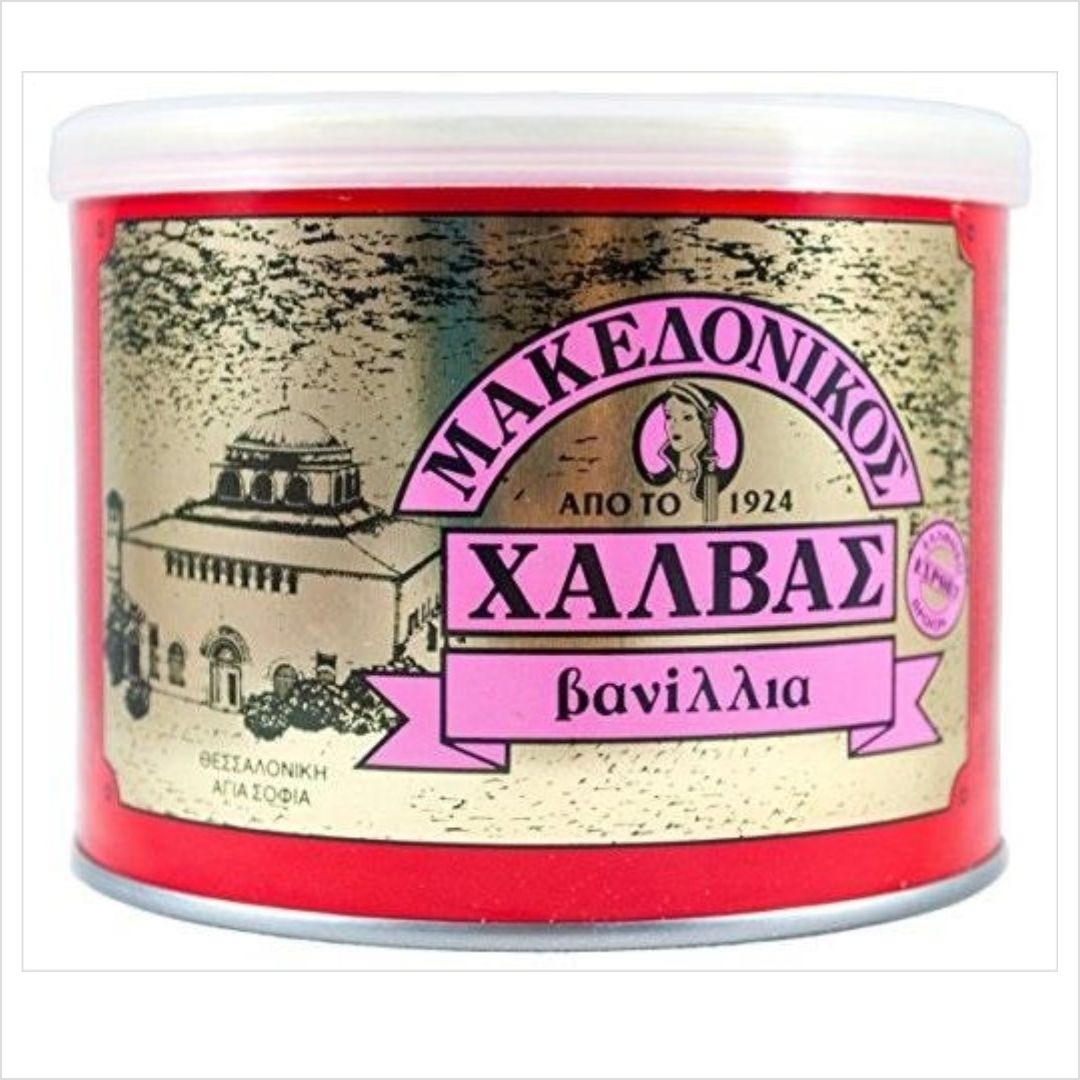 Chałwa sezamowa z aromatem wanilinowym Haitoglou 500g.jpg
