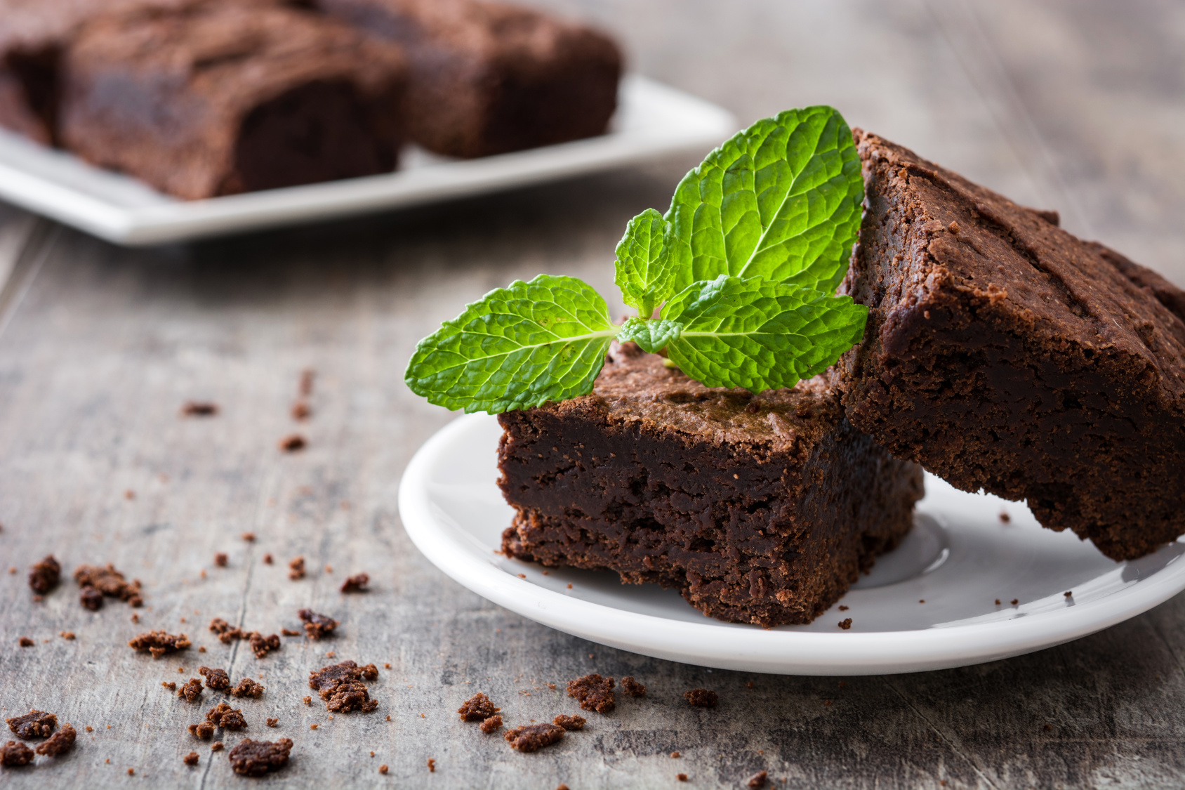 Brownie mocno czekoladowe