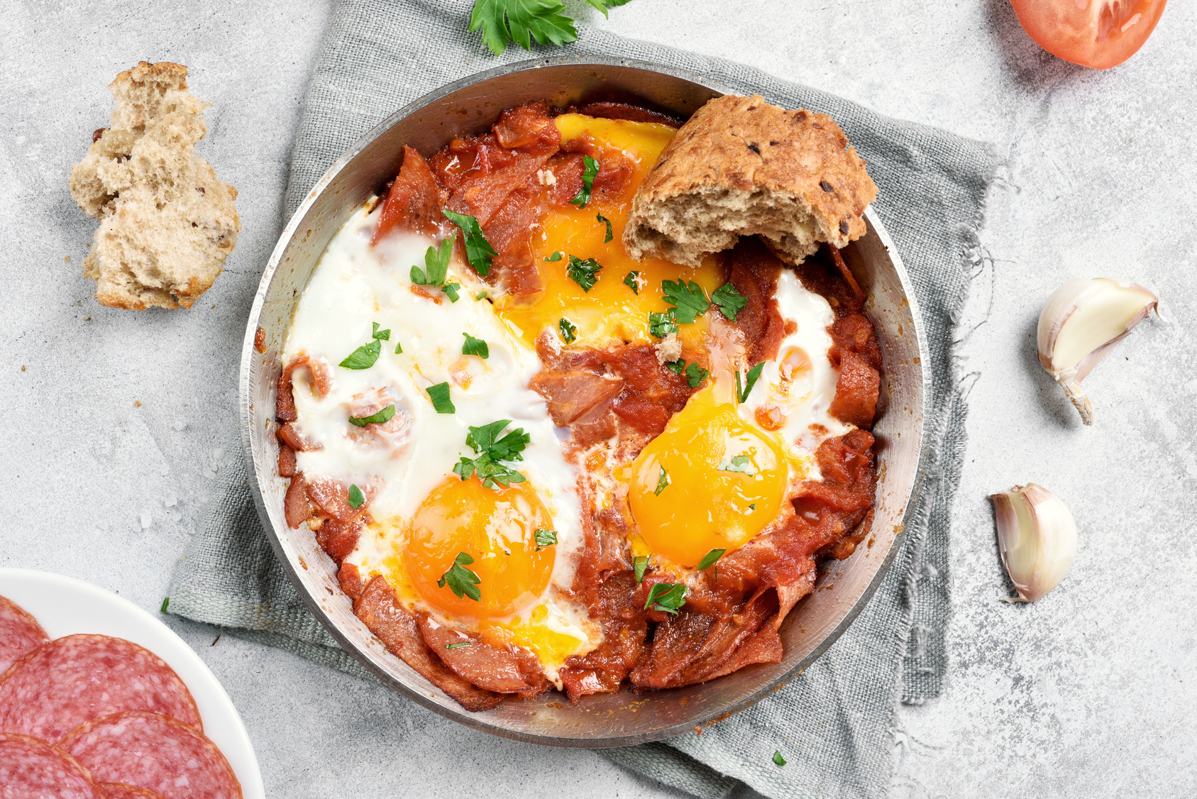 Jajka na bekonie od Życie ma smak!